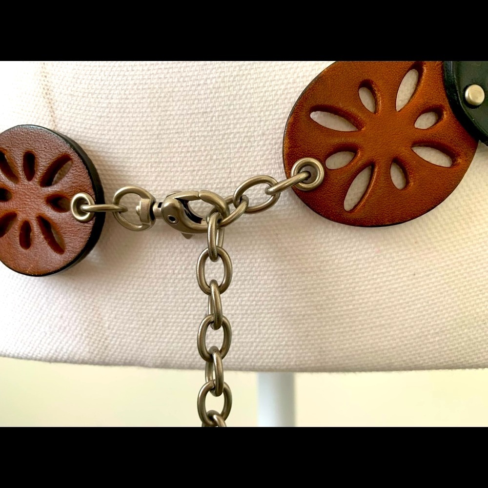 Multicolor Button Design Belt - image 3